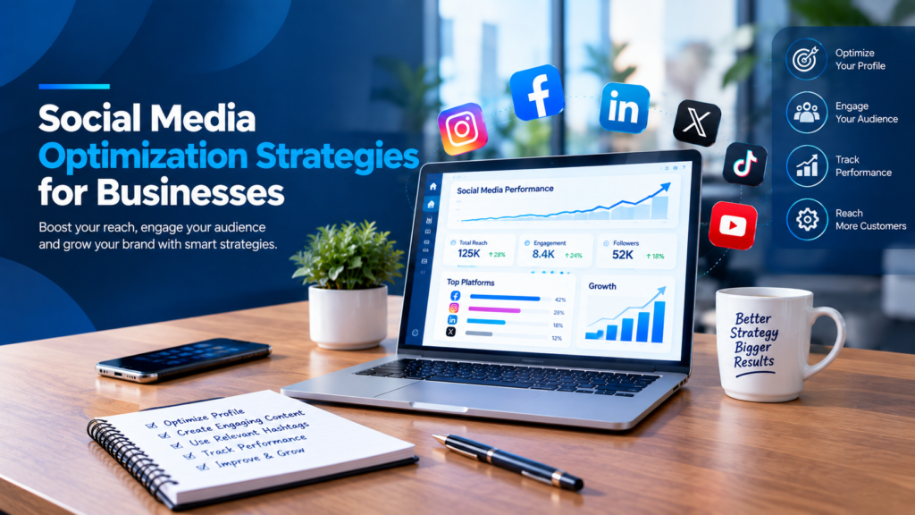 Social media optimization strategies for businesses