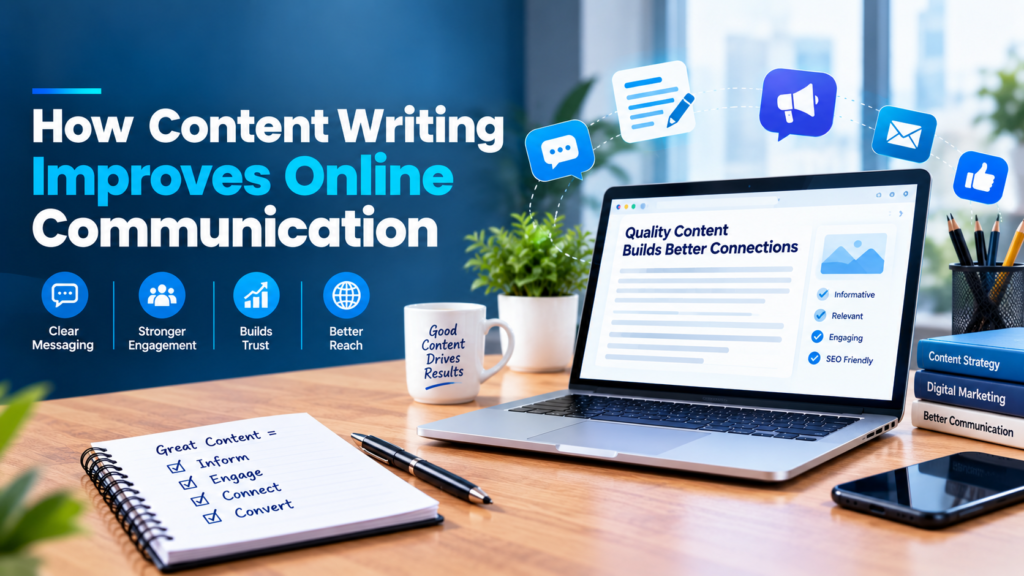 How Content Writing Improves Online Communication