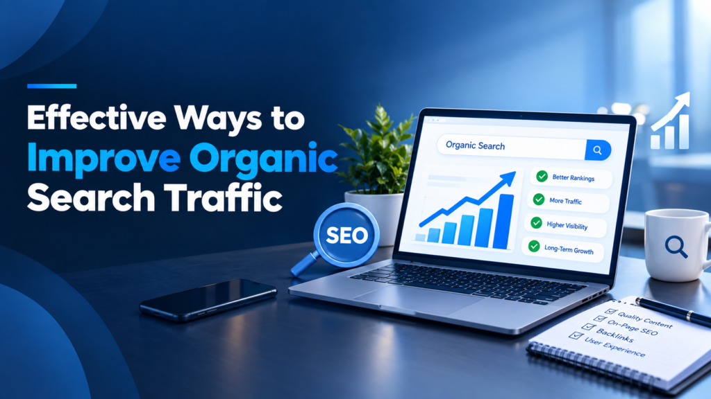 Effective ways to improve organic search traffic