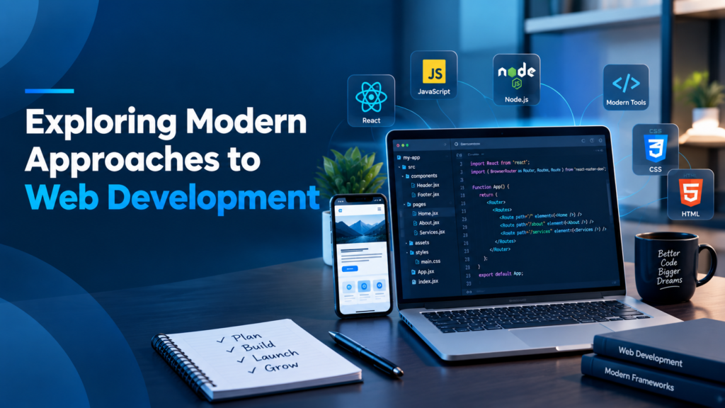 Modern web development approaches and technologies